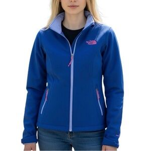 The North Face Apex Jacket (Royal Blue/Pink)